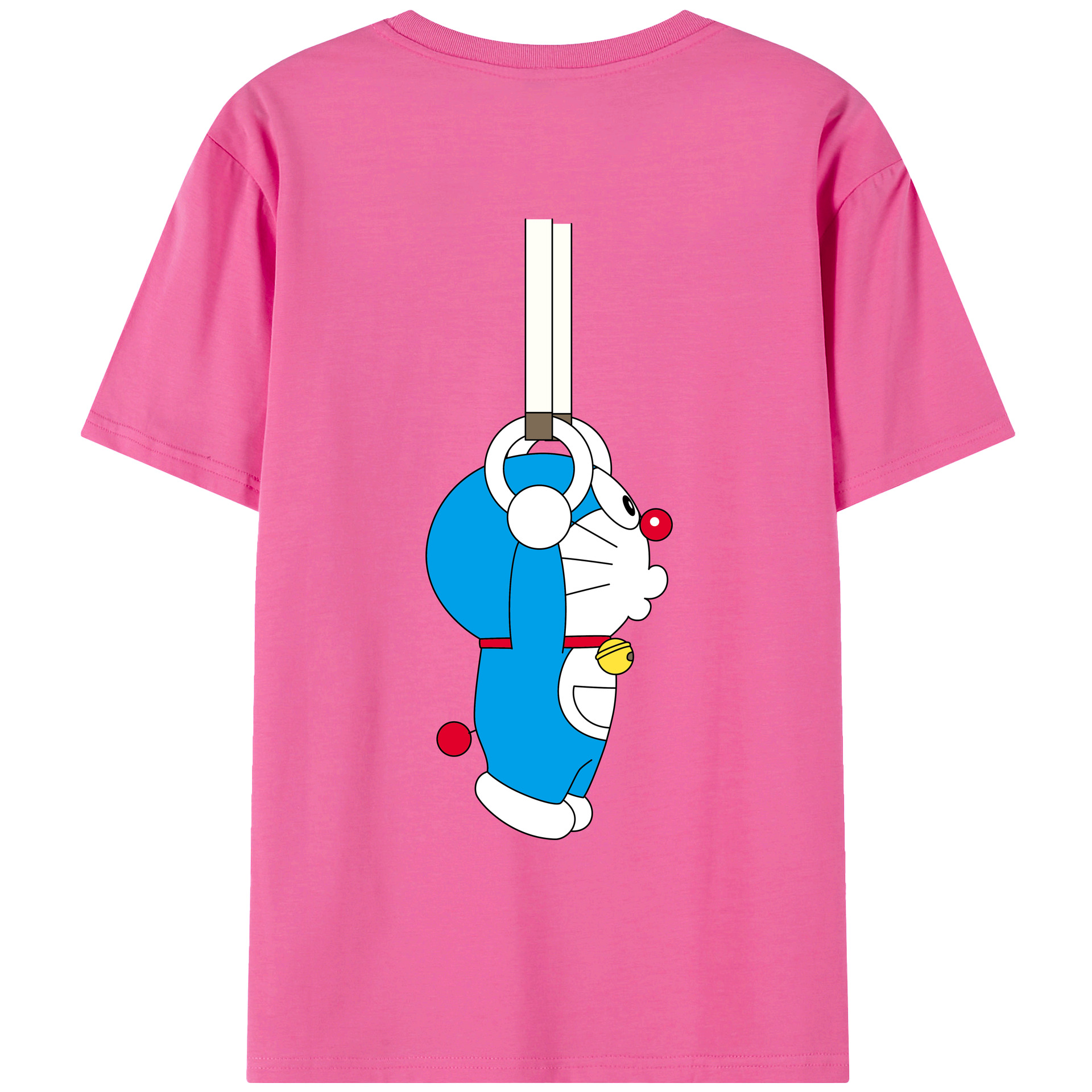 （画像用） ドラえもん Doraemon レディース半袖Tシャツ(バックプリント)